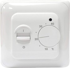Underfloor Heating Manual Thermostat. Simple to use! Suitable for almost all el