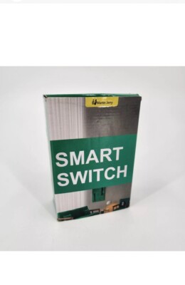 Martin Jerry US-SS01 Black Smart Switch Compatible With Alexa (2PK)  White