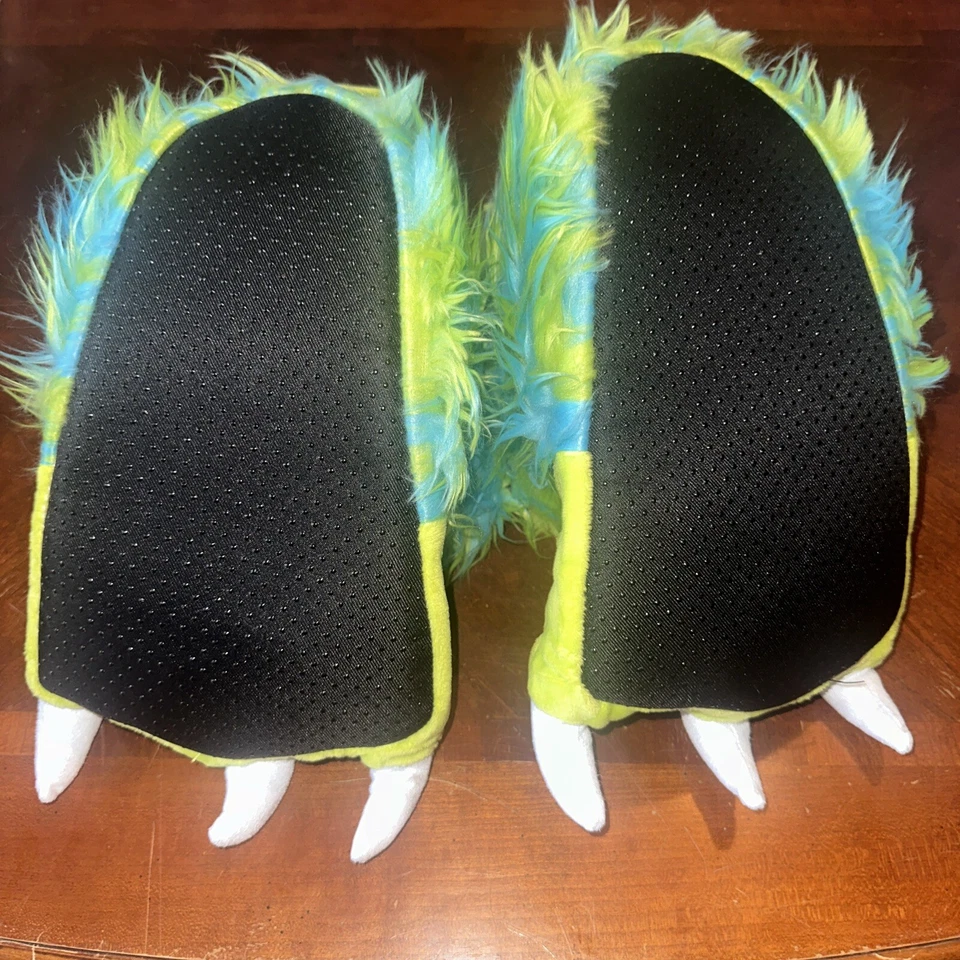 New Lazy One Green Monster Claw Slippers - for Men & Women Size Large - Image 4 of 4