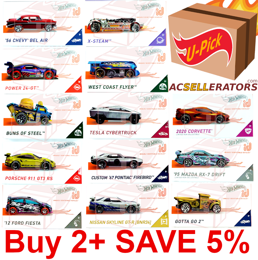 🔥 Hot Wheels 🔥 iD Cars 🆔 YOU PICK 🚗🚙🚓 🚚 - NEW 2022 UPDATED 11/29 ✅