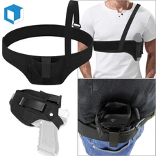 Tactical Concealed Gun Holster with Mag Pouch Pistol Carry for Left Right Hand