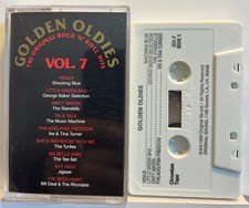 Golden Oldies Vol. 7 Cassette Tape 1989 Original Rare Out Of Print VG
