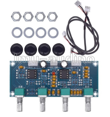 XH-A901 2CH Digital Power Amplifier Board With Treble Bass Volume Adjustment