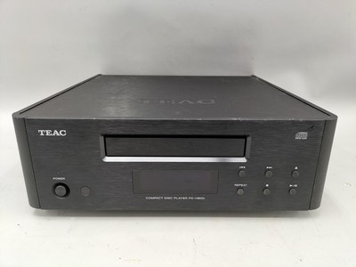 TEAC PD-H600 CD Player Black with High-Performance D/A Converter Chip
