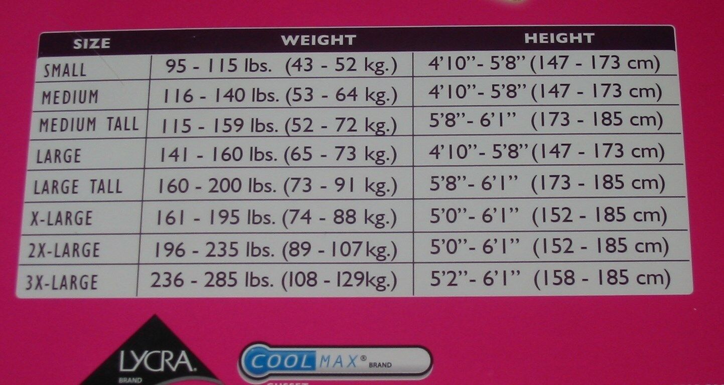 Shatobu Size Chart