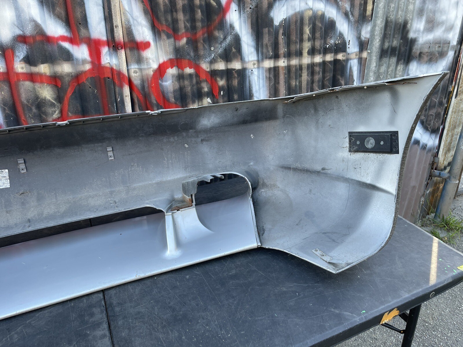 2002 2003 2004 2005 2006 2007 Maserati Spyder Rear Bumper Cover OEM