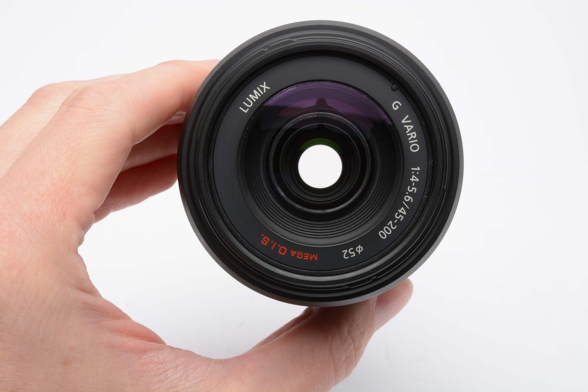 Panasonic Lumix 45-200mm G Vario F4-5.6 Mega OIS w/Caps and Panasonic Lumix 45-200mm G Vario F4-5.6 Mega OIS w/Caps and