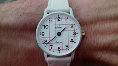 Action 21.76.58 WHITE Vintage Sammlung NOS Uhren Montre 80´S Uhr Orologio Rare