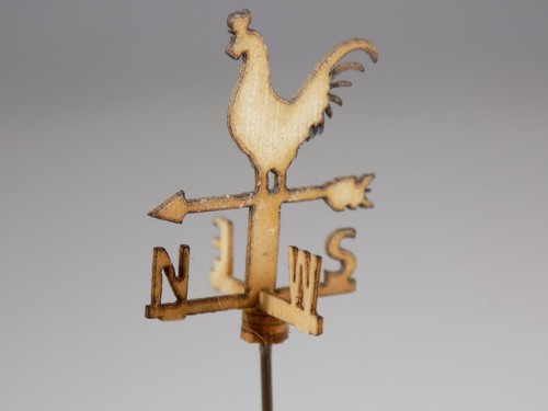 8 x weathervanes 00 gauge scenery wind detail kit 1:76 scale for model railway - Picture 6 of 9