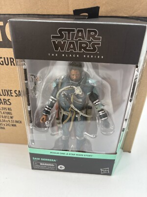 Star Wars Black Series Rogue One- Saw Gerrera Figure 6'' NEW MINTY