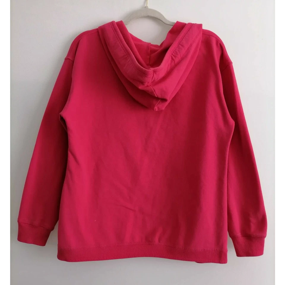 Sudadera con Capucha Green Tea Mujer Rosa Pullover Cordón Bolsillo Elástico XL Foto 2 de 4