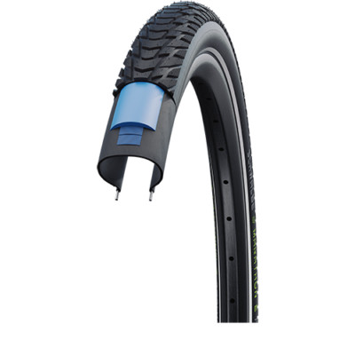 Schwalbe 47-622 MARATHON E-PLUS 28x1.75 Drahtreifen SMART DUALGUARD ADDIX-E Refl