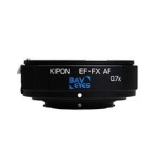 KIPON 0.7 Autofocus Adapter Focal Reducer for Canon EOS EF Lens to Fuji X Camera