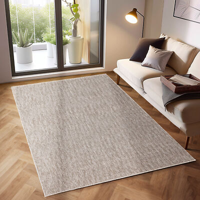 Kurzflor Teppich für alle Wohnräume und Zimmer 4mm Florhöhe meliert glänzend