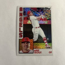 2019 Topps Silver Pack - 1984 Topps Baseball #T84-2 Mike Trout
