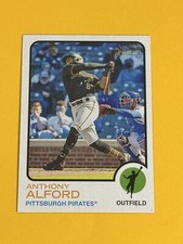 2022 Topps Heritage Anthony Alford #22 Pittsburgh Pirates (F)