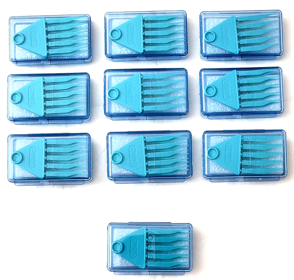 Oral B Interdental Picks (10 refill packs of 10 Picks each = 100 picks