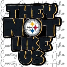 Sublimation Transfer Steelers Football Ready To Press Heat Transfer