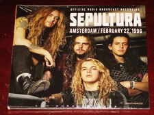 Sepultura: Amsterdam / February 22, 1996 - Official Radio Broadcast CD UK NEW