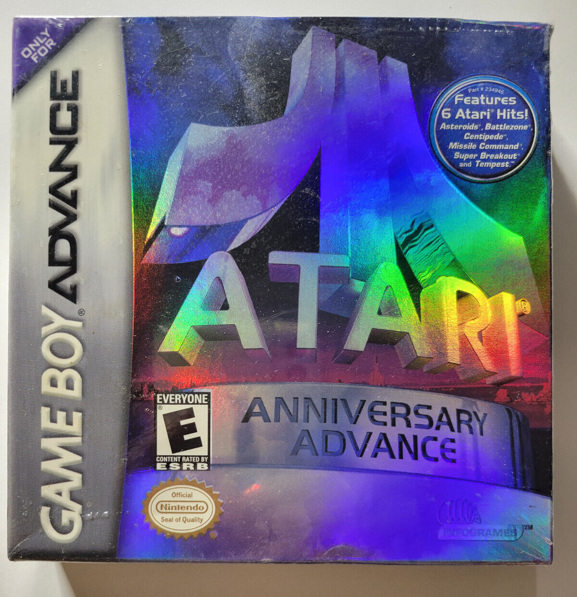 ゲームボーイアドバンス - GBA★ATARI ANNIVERSARY ADVANCE 海外版 北米版 Atari Anniversary Advance (Nintendo Game Boy Advance, 2002