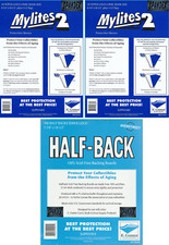 100 E. Gerber Super Gold Comic Mylites 2  & 24 PT Half-Backs 825M2 | 778HB