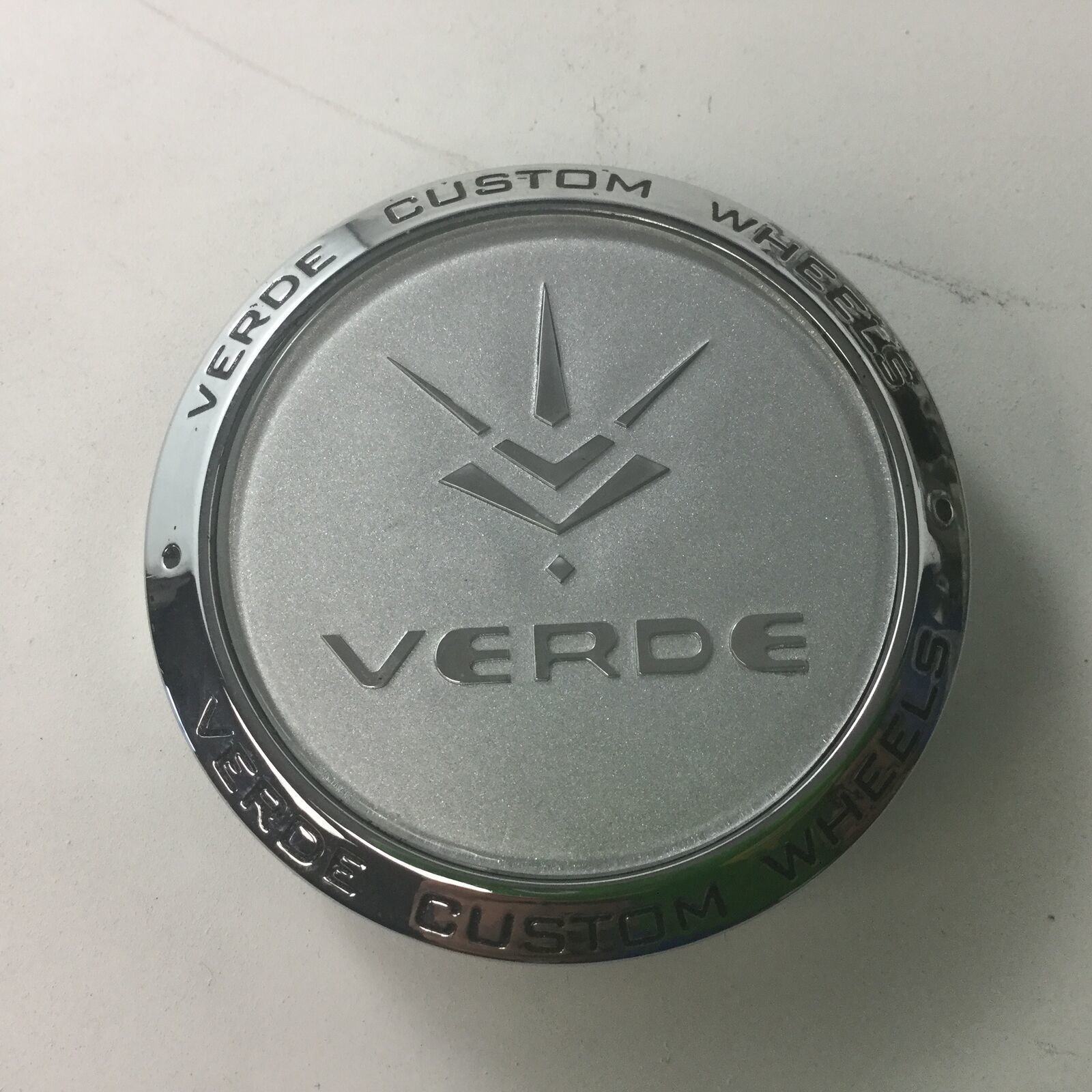 Verde V39 Parallax Custom Wheels Chrome Center Cap Snap In 3