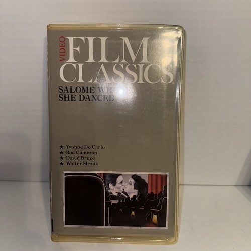 Salome Where She Danced VHS 1945 Yvonne De Carlo