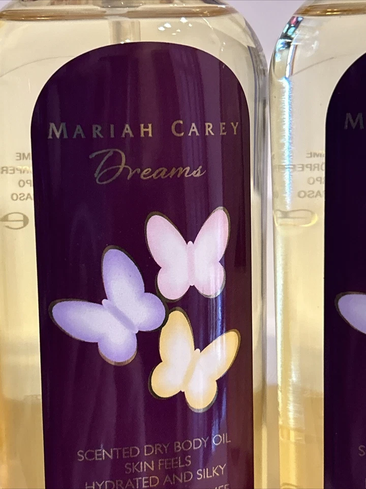 3x Mariah Carey Dreams Aceite Corporal Seco Perfumado Hidratado y Sedoso 4.2oz ¡Al Por Mayor! Foto 2 de 4