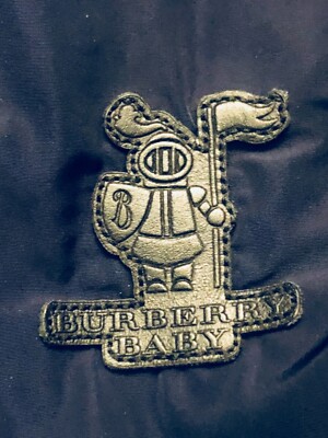 Burberry Children Baby Boy Lightweight Hooded Coat Jacket Sz