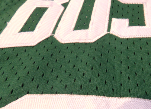 NBA CUSTOM HWC BOSTON CELTICS LARRY BIRD GREEN SWINGMAN JERSEY SIZE XL - Picture 2 of 5