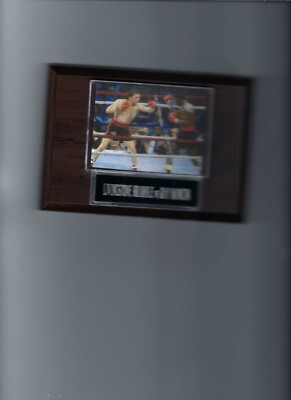 LIVINGSTONE BRAMBLE vs RAY MANCINI PLAQUE BOXING ACTION PHOTO PLAQUE