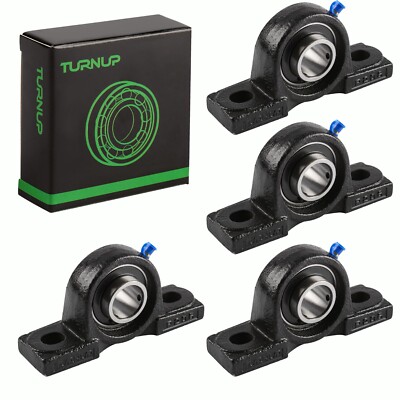 (Qty.4)1-1/4'' UCP207-20 Self-Align Pillow Block Bearings UCP207-20
