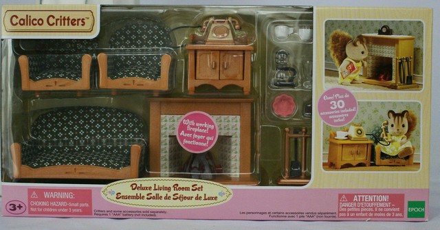 calico critters deluxe living room