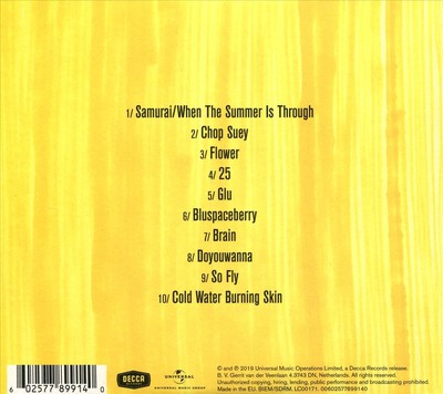 COLD WATER BURNING SKIN NEW CD