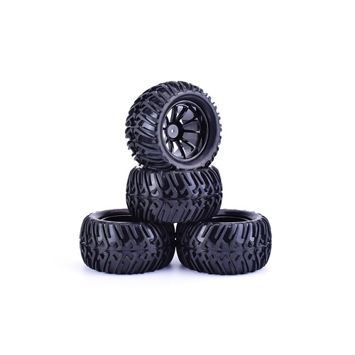 4x 127mm 10 Contour Offroad Felge + Reifen Tire für RC 1/10 Monster Truck Car - Bild 6 von 8