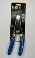 Klein Tools 11055 Kurve Wire Stripper/Cutter, Blue w/ Yellow Stripe, 10-20ga. 