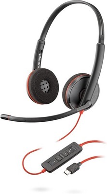 Plantronics Blackwire C3220 USB-C, 3,5-mm-Klinkenanschluss, 20 Hz   20.000 Hz,
