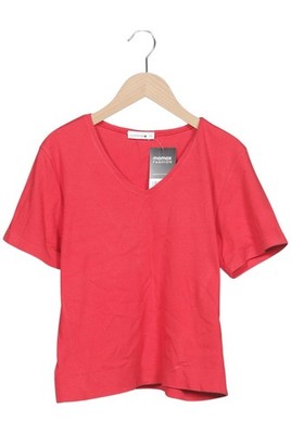 Comma T-Shirt Damen Shirt Kurzärmliges Oberteil Gr. EU 44 Rot #35t0rno