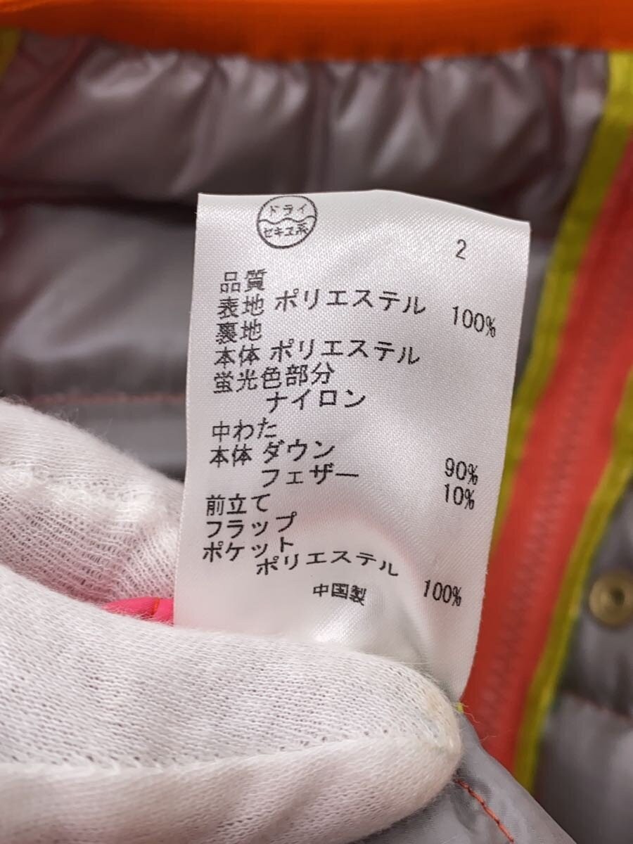 Paul Smith Down Jacket 40 Polyester Orange Japan - image 5