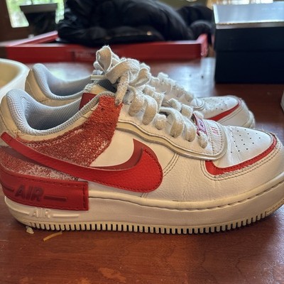 Nike Air Force 1 Shadow ''Cracked Leather'' CI0919 108 Women's Size 7
