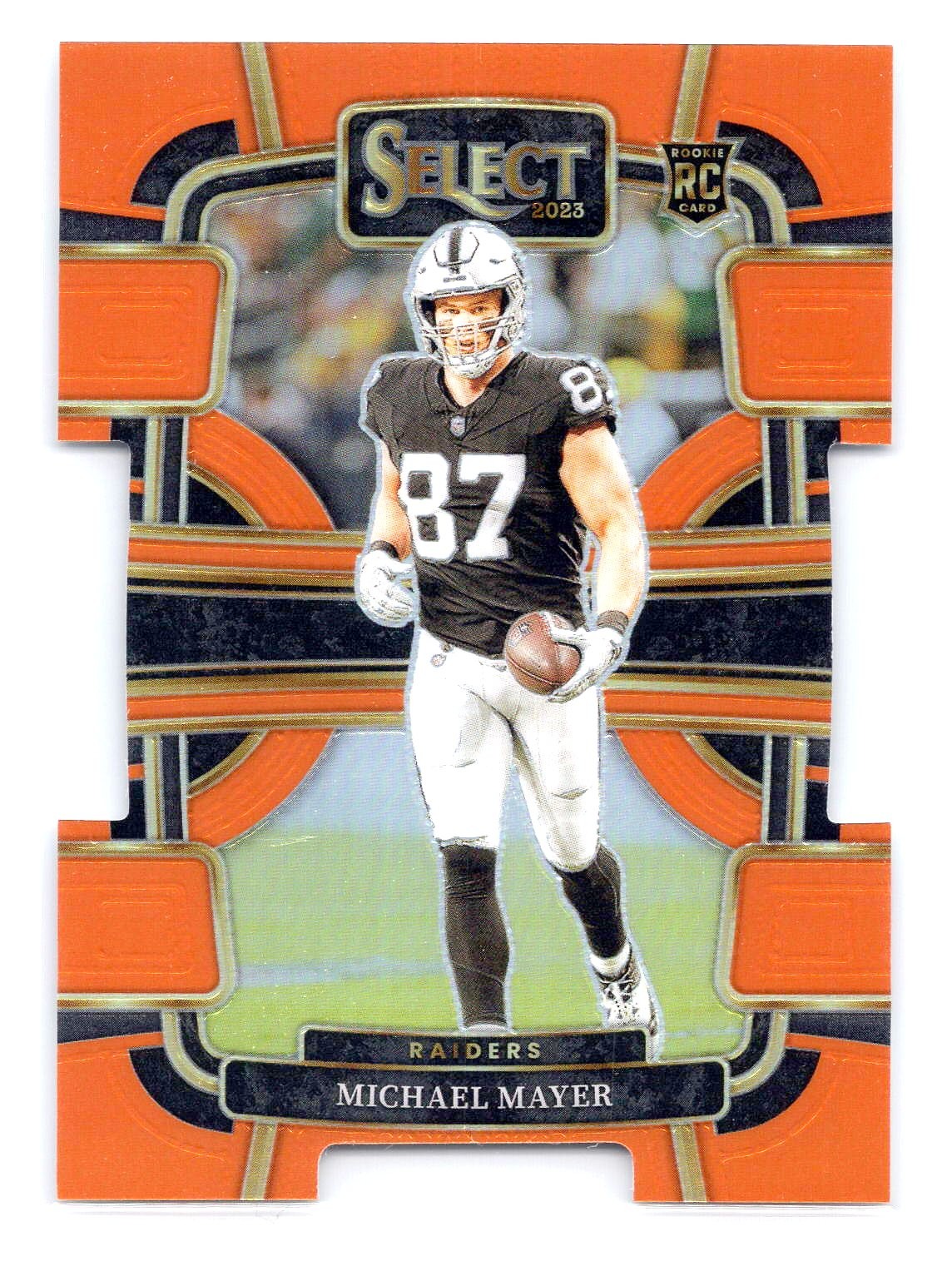 Michael Mayer 2023 Panini Select #57 Orange Die Cut RC Rookie /499