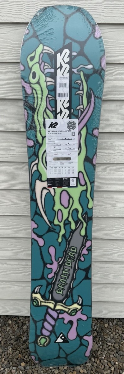 2025 Brand New K2 Brain Dead Passport 157cm Snowboard Directional