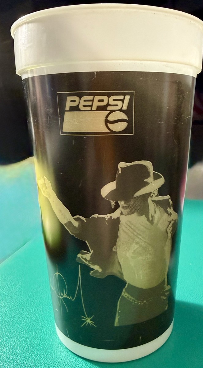 Michael Jackson Dangerous World Tour Pepsi Cup 1993 Black