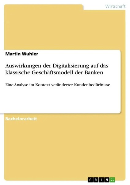 Martin Wuhler | Auswirkungen Der Digitalisierung Auf Das Klassische...-image