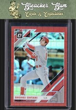 2019 Donruss Optic 164 Shohei Ohtani Pandora Red #/99