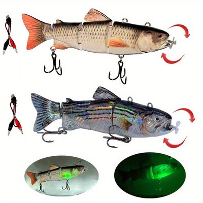 automatic fishing lure Fishing Lures Electric Bait Swimbait USB Rechargeable Bait Automatic  Swimming