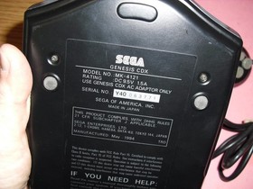 Sega Genesis CDX system w/ Arcade Stick & controller GREAT COND TESTED!