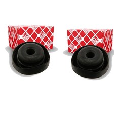 2X FEBI BILSTEIN GUMMI ANSCHLAGPUFFER HINTEN VORNE PASSEND FÜR MERCEDES-BENZ