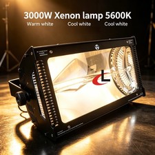 3000W Strobe Light DMX512 Stage Atomic Flash High Powerful DJ Club Bar Lighting