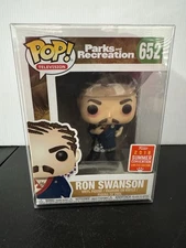 Funko Pop! Ron Swanson Cornrows Parks and Recreation Figure #652 SDCC Exclusive